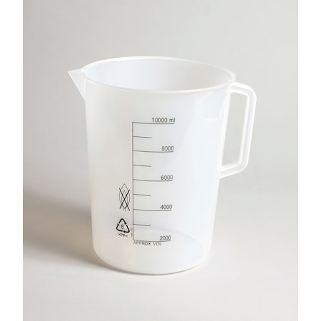 Beakers W/Handle,Printed Graduatio,PK 6